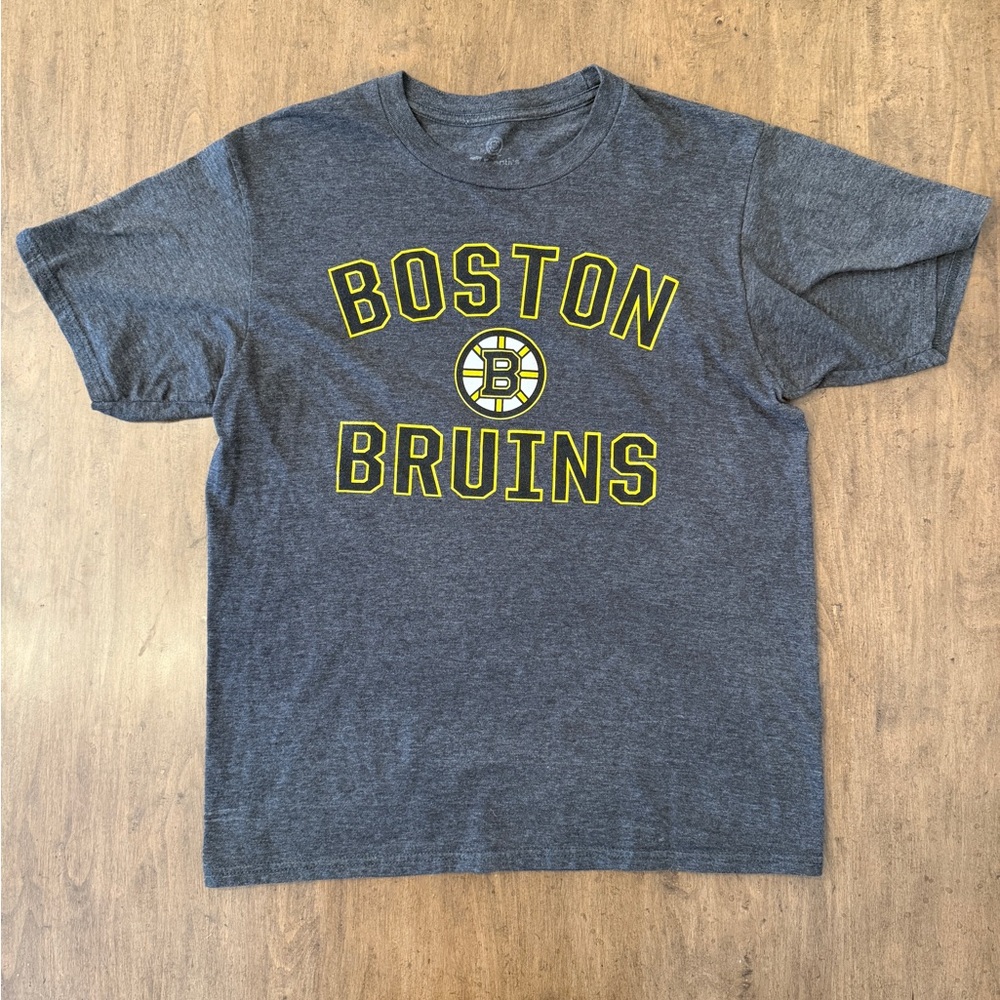 Boston Bruins Gray Fanatics T-Shirt